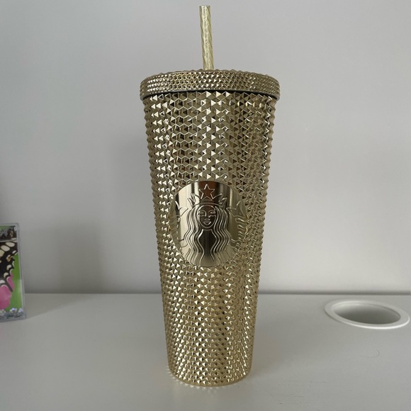 Starbucks Other - New Starbucks gold bling cup ✨
